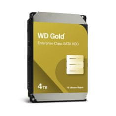 WD Gold HDD disk, 4TB, 7200, 256MB (WD4004FRYZ)