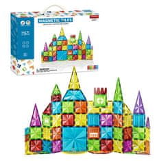 Magnetic Tiles Magnetni gradbeni set Diamond75 delni set - Magnetic Tiles