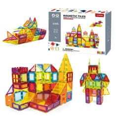 Magnetic Tiles Magnetni gradbeni set Dream Builder 110delni set - Magnetic Tiles