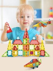 Magnetic Tiles Magnetni gradbeni set 46 delni set - Magnetic Tiles