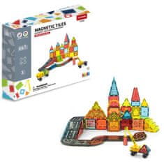 Magnetic Tiles Magnetni gradbeni set Dream Builder 88 delni set - Magnetic Tiles