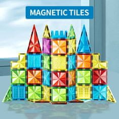 Magnetic Tiles Magnetni gradbeni set Diamond75 delni set - Magnetic Tiles