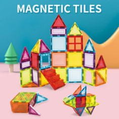 Magnetic Tiles Magnetni gradbeni set Dream Builder 110delni set - Magnetic Tiles