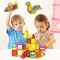 Magnetic Tiles Magnetni gradbeni set Dream Builder 110delni set - Magnetic Tiles