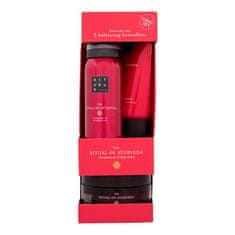 Rituals The Ritual Of Ayurveda 3 Balancing Bestsellers Set krema za telo The Ritual Of Ayurveda 70 ml + piling za telo The Ritual Of Ayurveda 125 g + pena za prhanje The Ritual Of Ayurveda 50 ml za ženske