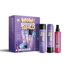 Matrix So Silver Set šampon So Silver Purple Shampoo 300 ml + balzam So Silver Conditioner 300 ml + negovalen sprej za lase Miracle Creator Multi-Tasking Treatment 190 ml za ženske