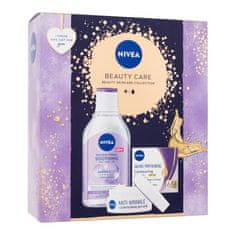 Nivea Beauty Care Set dnevna krema za obraz Anti-Wrinkle Contouring Day Care 65 SPF30 50 ml + micelarna vodica Soothing Micellar Water 400 ml za ženske