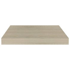 Vidaxl Stenska polica barva hrasta 40x23x3,8 cm MDF