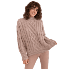 Wool Fashion Ženska pletena jopica HAV beige AT-SW-2363-2.30_403716 Univerzalni