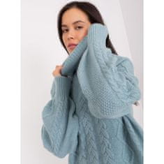 Wool Fashion Ženska jopica s karirastimi vzorci in rebrastim robom VESTA mint AT-SW-2355-2.30X_403615 Univerzalni