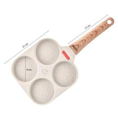 MG Frying Pan ponev 23 cm, bež