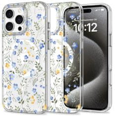 Tech-protect Magmood MagSafe ovitek za iPhone 16 Pro Max, spring flowers