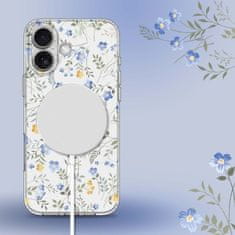 Tech-protect Magmood MagSafe ovitek za iPhone 16, spring flowers