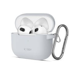 Tech-protect Silicone Hook ovitek za Apple AirPods 3, siva