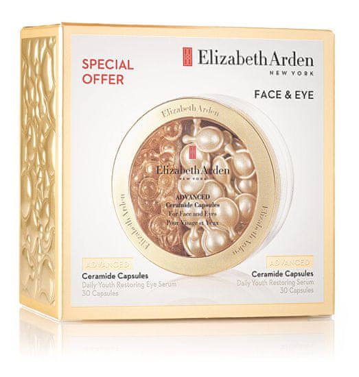 Elizabeth Arden Darilni set za nego obraza in oči Advanced Ceramide Capsules za zrelo kožo