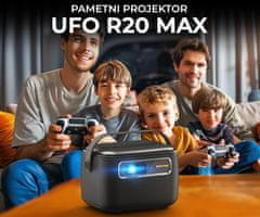 Byintek UFO R20 MAX prenosni 3D LED DLP projektor, Android