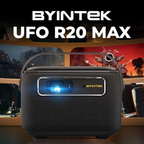  Byintek UFO R20 MAX prenosni 3D LED DLP projektor, Android