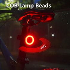 Smart Plus Smart Auto Brake Sensing Bicycle Taillight | LED, USB polnilna, vodoodporna