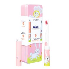 Novamed VITAMMY Sonična zobna ščetka Smile bunny za otroke 3+