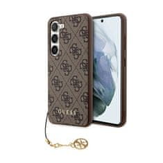 Guess Zbirka Guess 4G Charms - Ohišje za Samsung Galaxy A55 5G (rjavo)