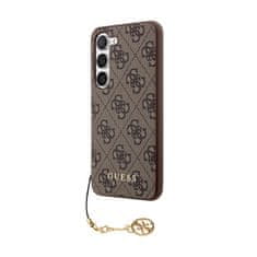 Guess Zbirka Guess 4G Charms - Ohišje za Samsung Galaxy A55 5G (rjavo)