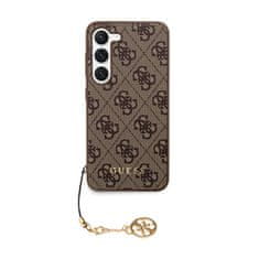 Guess Zbirka Guess 4G Charms - Ohišje za Samsung Galaxy A55 5G (rjavo)