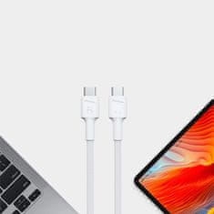 Green Cell Green Cell PowerStream - USB-C - Kabel USB-C 200 cm Power Delivery 60W, QC 3.0 (bela)