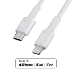 Green Cell Green Cell PowerStream - Kabel USB-C - Lightning 100 cm Kabel za napajanje s certifikatom Apple MFi (bel)