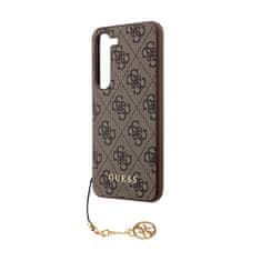 Guess Kolekcija Guess 4G Charms - Ohišje za Samsung Galaxy A35 5G (rjavo)