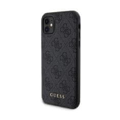 Guess Guess Bundle Pack MagSafe 4G Metal Gold Logo - komplet ohišja + Power Bank 5000mAh MagSafe iPhone 11 (črna)