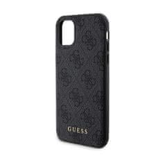 Guess Guess Bundle Pack MagSafe 4G Metal Gold Logo - komplet ohišja + Power Bank 5000mAh MagSafe iPhone 11 (črna)