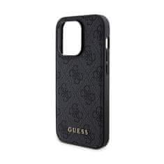 Guess Guess Bundle Pack MagSafe 4G Metal Gold Logo - komplet ohišja + Power Bank 5000mAh MagSafe iPhone 14 Pro (črna)