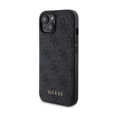 Guess Guess Bundle Pack MagSafe 4G Metal Gold Logo - komplet ohišja + Power Bank 5000mAh MagSafe iPhone 15 (črna)