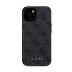 Guess Guess Bundle Pack MagSafe 4G Metal Gold Logo - komplet ohišja + Power Bank 5000mAh MagSafe iPhone 15 (črna)