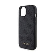 Guess Guess Bundle Pack MagSafe 4G Metal Gold Logo - komplet ohišja + Power Bank 5000mAh MagSafe iPhone 15 (črna)