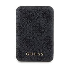 Guess Guess Bundle Pack MagSafe 4G Metal Gold Logo - komplet ohišja + Power Bank 5000 mAh MagSafe iPhone 14 Pro Max (črna)