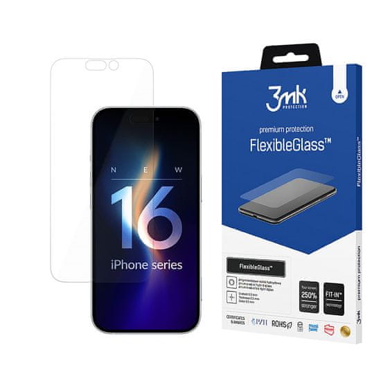 3MK 3mk FlexibleGlass - Hibridno steklo za iPhone 16 Pro Max