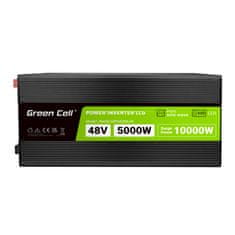 Green Cell Zelena celica - PowerInverter z LCD zaslonom 48V do 230V 5000W/10000W pretvornik napetosti s sinusnim valom