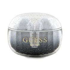 Guess Guess Glitter Gradient - slušalke Bluetooth TWS + etui za polnjenje (črno)