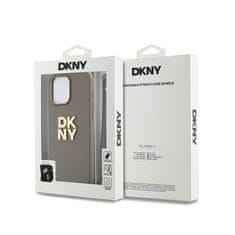 DKNY DKNY zapestni trak z logotipom - ohišje za iPhone 15 Pro (bež)