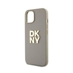 DKNY DKNY zapestni trak z logotipom - ohišje za iPhone 15 / 14 / 13 (bež)