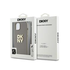 DKNY DKNY zapestni trak z logotipom - ohišje za iPhone 15 / 14 / 13 (bež)