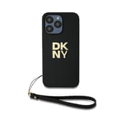 DKNY DKNY zapestni trak z logotipom - Ohišje za iPhone 15 Pro Max (črno)