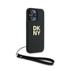 DKNY DKNY zapestni trak z logotipom - Ohišje za iPhone 15 Pro Max (črno)