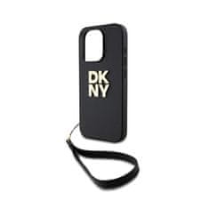 DKNY DKNY zapestni trak z logotipom - Ohišje za iPhone 15 Pro (črno)