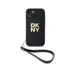 DKNY DKNY zapestni trak z logotipom - ohišje za iPhone 15 / 14 / 13 (črno)