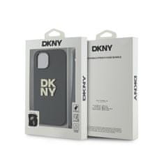 DKNY DKNY zapestni trak z logotipom - ohišje za iPhone 15 / 14 / 13 (črno)