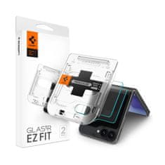 Spigen Spigen Glas.TR EZ Fit 2-Pack - Kaljeno steklo za Samsung Galax Z Flip 6 (2 kosa)