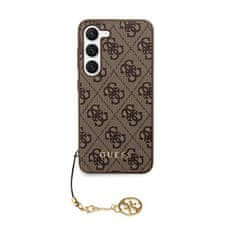 Guess Zbirka Guess 4G Charms - Ovitek za Samsung Galaxy S24 (rjav)