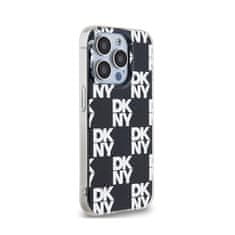 DKNY DKNY IML Checkered Mono Pattern - Ohišje za iPhone 15 Pro Max (črno)